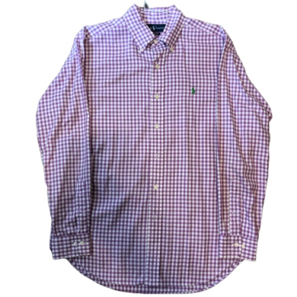 Polo Ralph Lauren Purple Button-Down 15.5 …